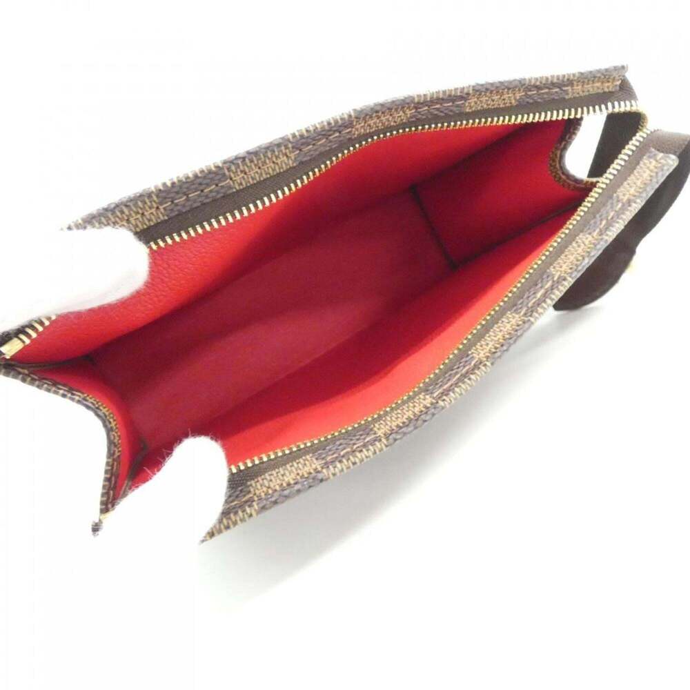 LOUIS VUITTON Brown Damier Pochette Pouch - Picture 4 of 4